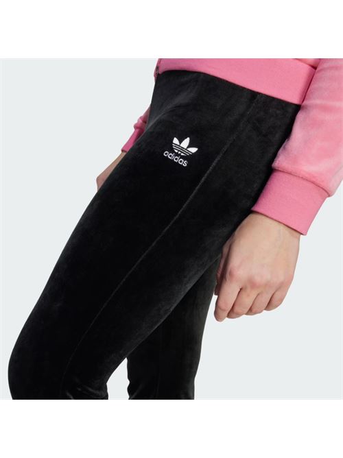 velour pants ADIDAS ORIGINAL | JX2840BLACK/WHITE